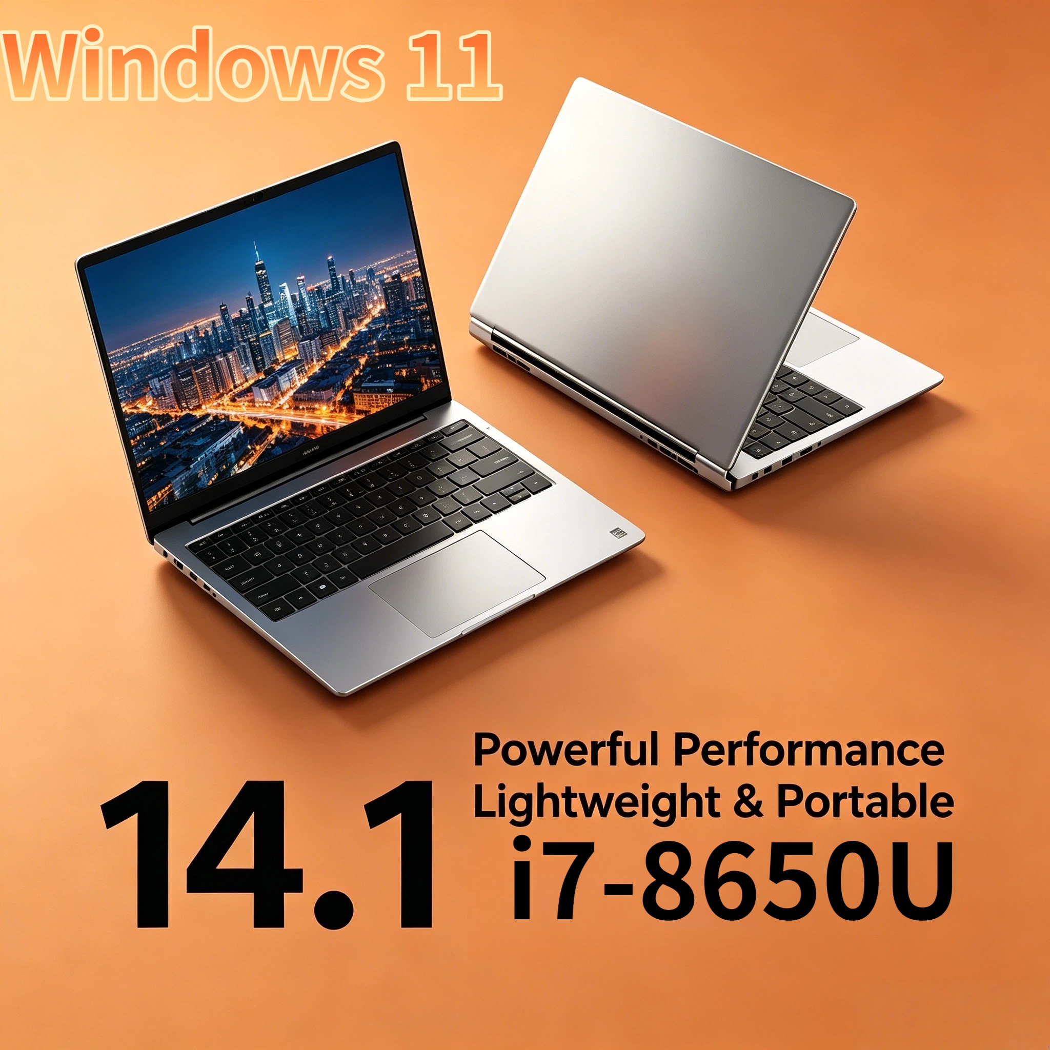 Pc Gaming I7 - 14.1 Inch Ultra Slim Laptop 32GB