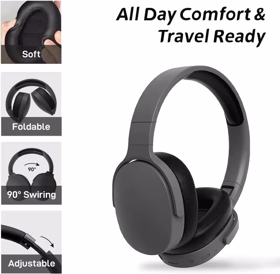 Pc Gaming Y Monitor - Wireless Wired Bluetooth Headset Headphone Earphone
