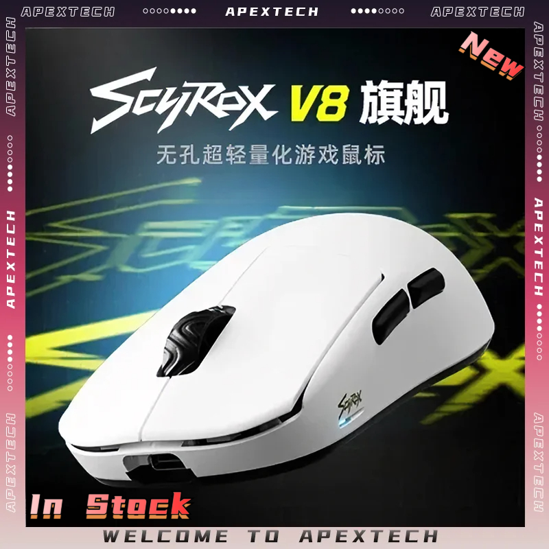 Wireless Gaming Mouse - Scyrox V8 36g Ultra-Light Wireless Gaming
