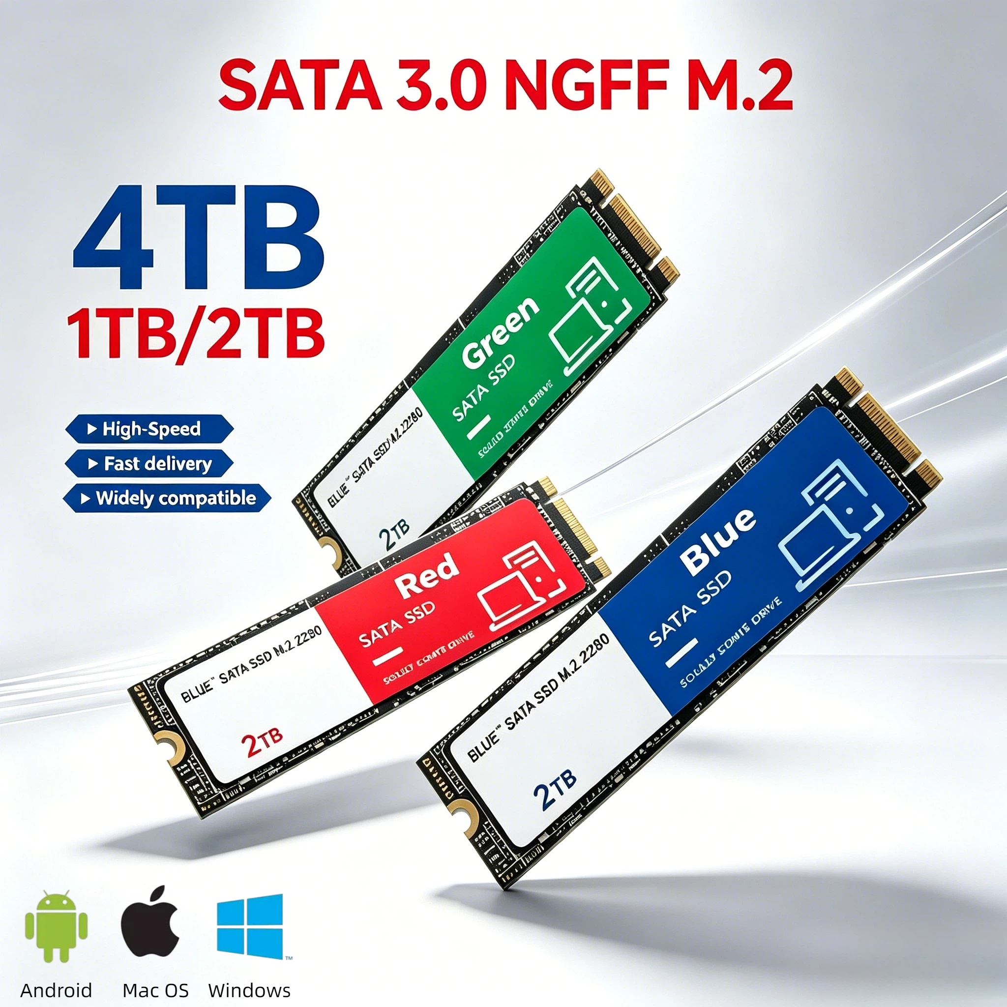 Pc Gaming Upgrades - M2 NVMe SSD 2TB 2026 High