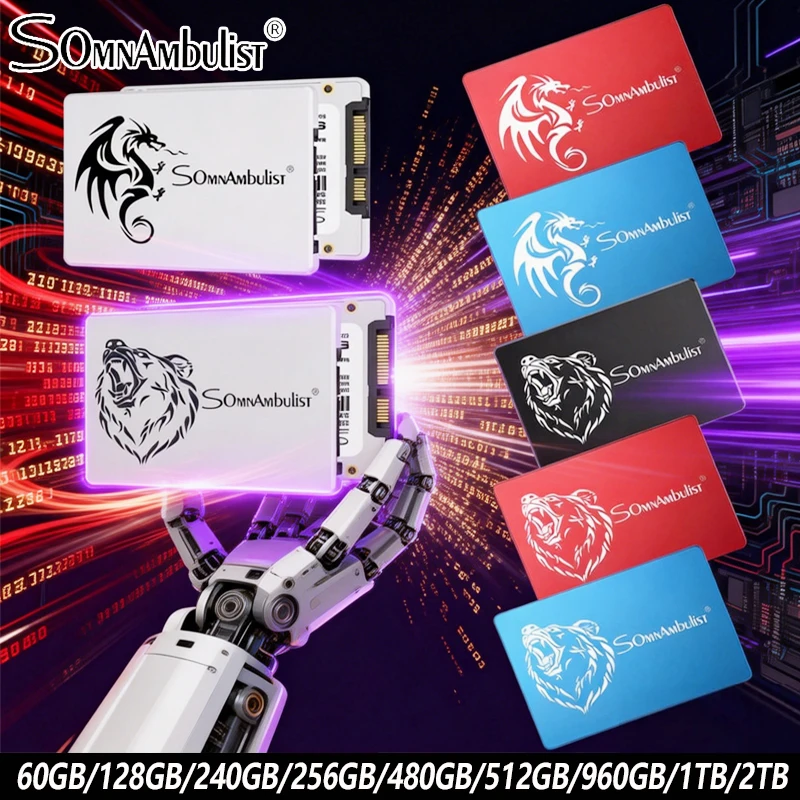Pc Gaming Upgrades - SomnAmbulist SATA3 SSD 2.5 Inch Internal