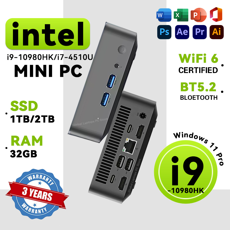 Pc Gaming I7 - Portable Mini PC Intel Core i9
