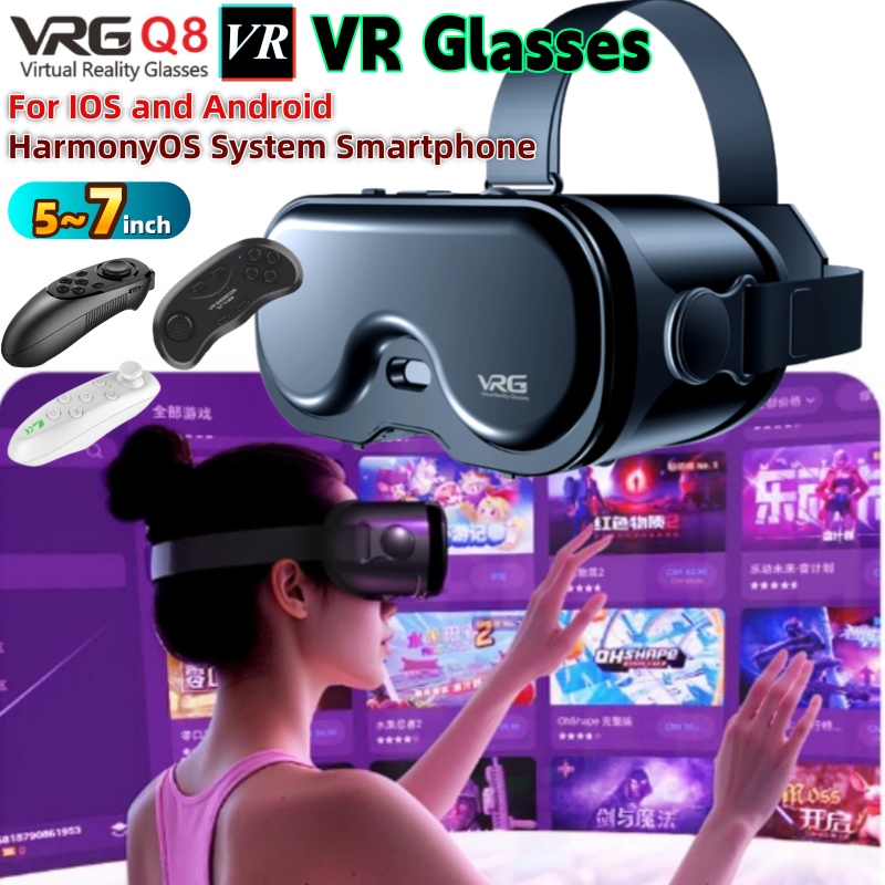 Original VRG Q8 VR Virtual Rea - Vr Headset Pc 리뷰 및 가격