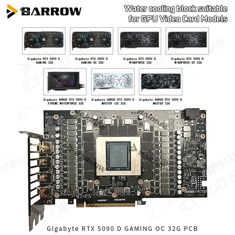 Barrow VGA Water Block for Gig - Pc Gaming Rtx 5090 리뷰 및 가격