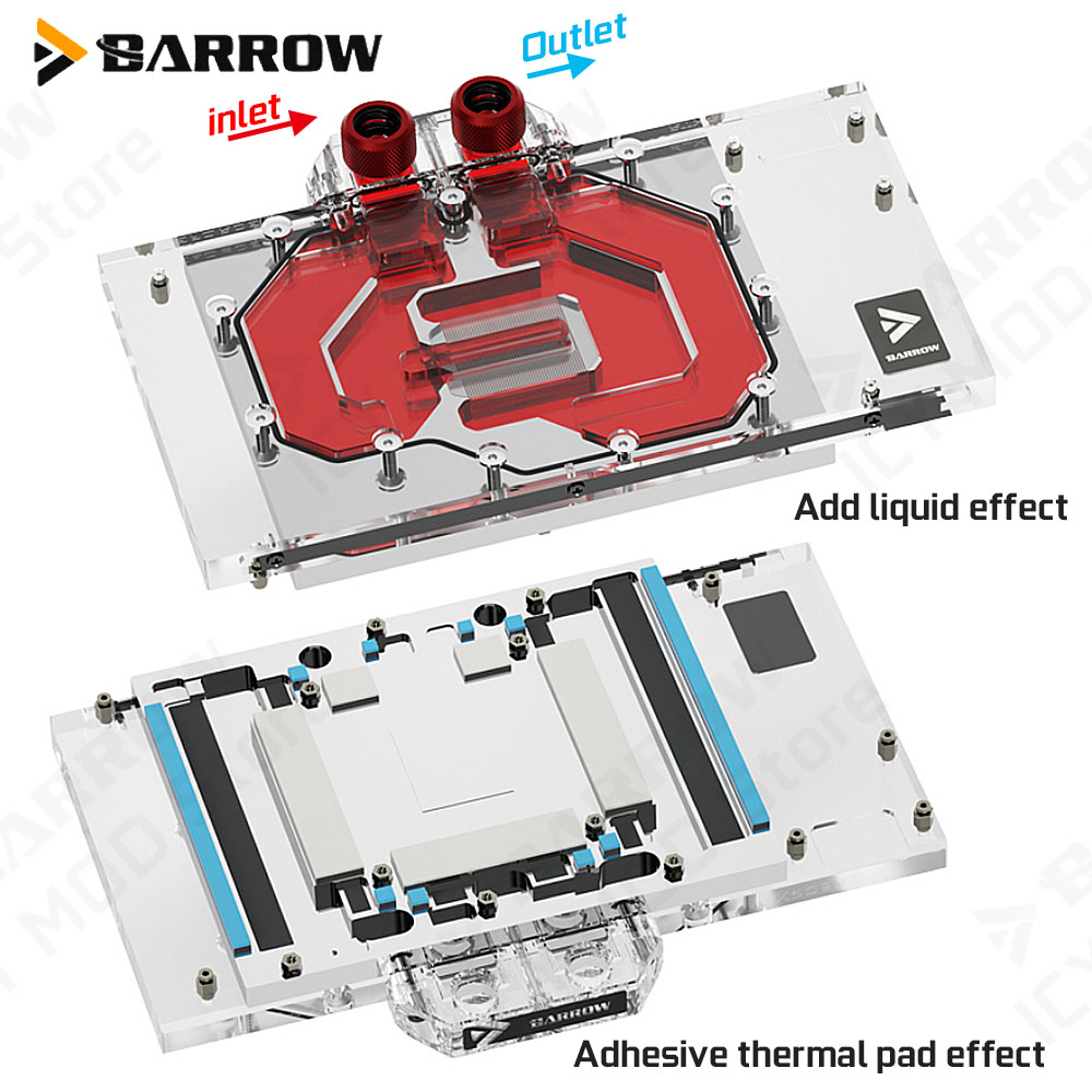 Barrow VGA Water Block for Gig - Pc Gaming Rtx 5090 리뷰 및 가격