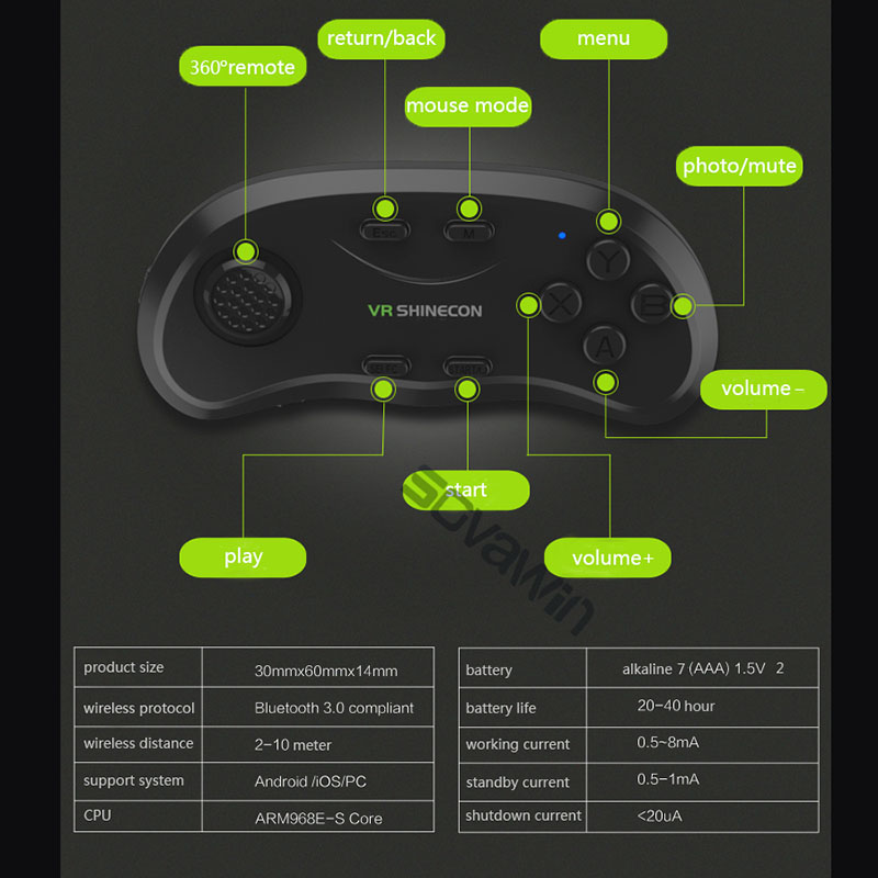 Shinecon Universal VR Controll - Vr Headset Pc 리뷰 및 가격