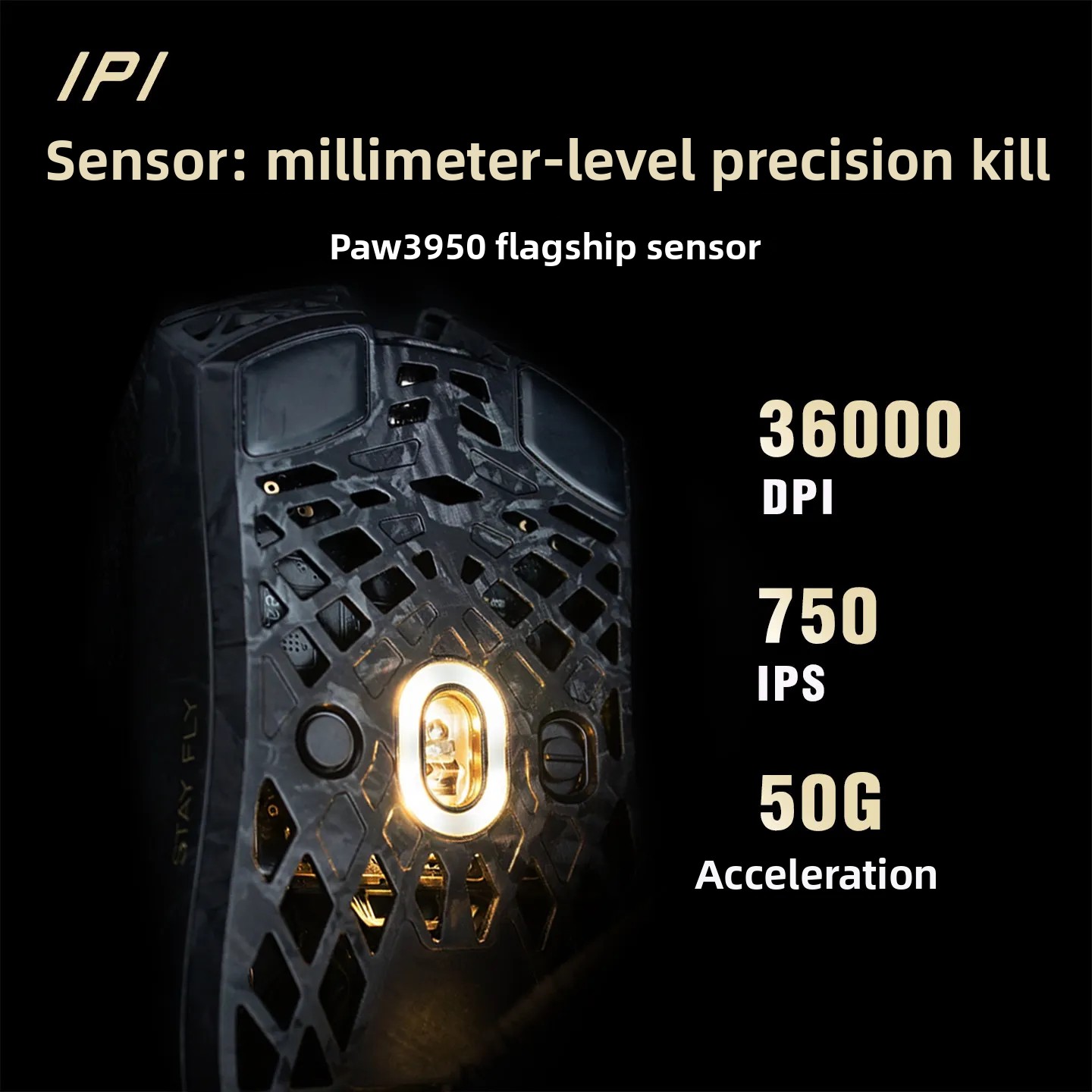 IPI STAY FLY Dual 8K PAW3950 M - Wireless Gaming Mouse 리뷰 및 가격