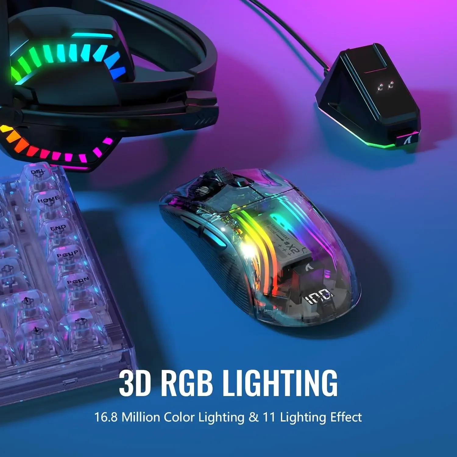 ATTACK SHARK X2 Pro Triple Mod - Wireless Gaming Mouse 리뷰 및 가격