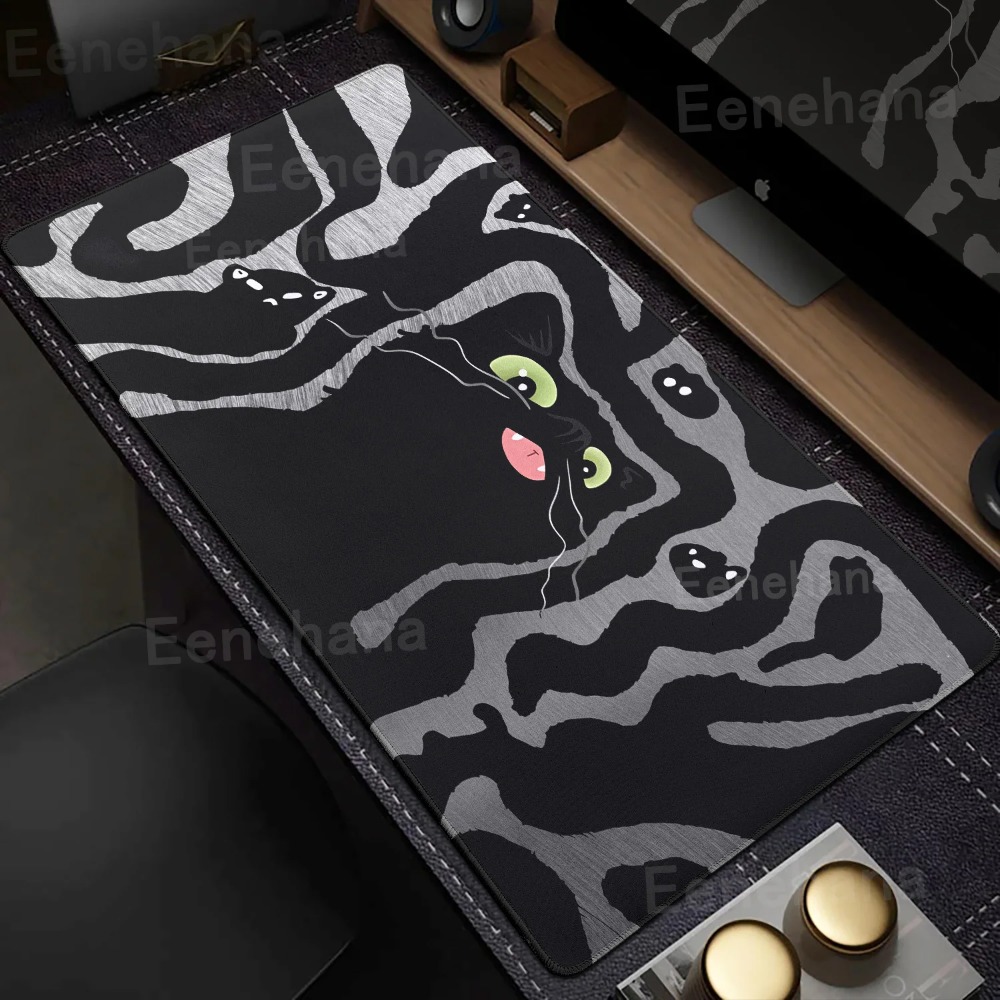Art Black Cat Mouse Pad XXL Cu - Pc Gaming Liquid 리뷰 및 가격