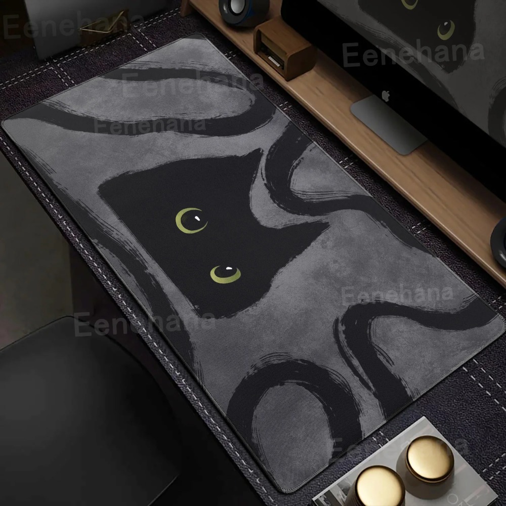 Art Black Cat Mouse Pad XXL Cu - Pc Gaming Liquid 리뷰 및 가격
