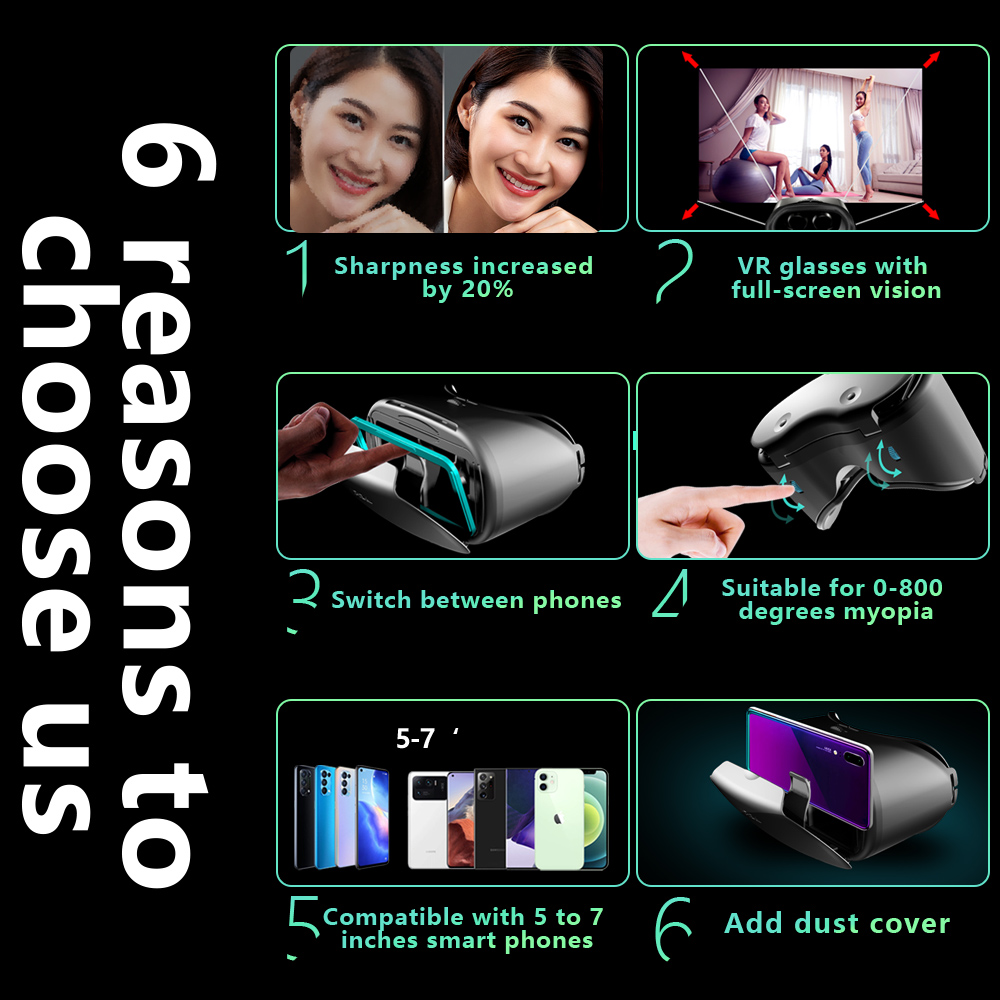 3D Virtual Reality VR Glasses  - Vr Headset Pc 리뷰 및 가격
