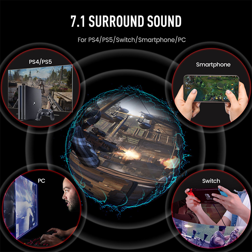 EKSA E5000 Pro Gaming Headphon - Pc Gaming Y Monitor 리뷰 및 가격