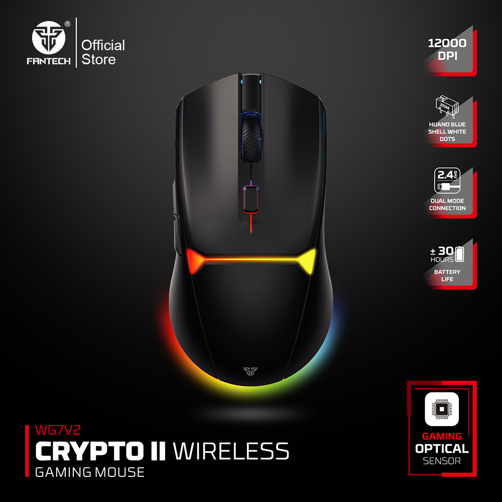 FANTECH CRYPOT II WG7v2 Wirele - Wireless Gaming Mouse 리뷰 및 가격