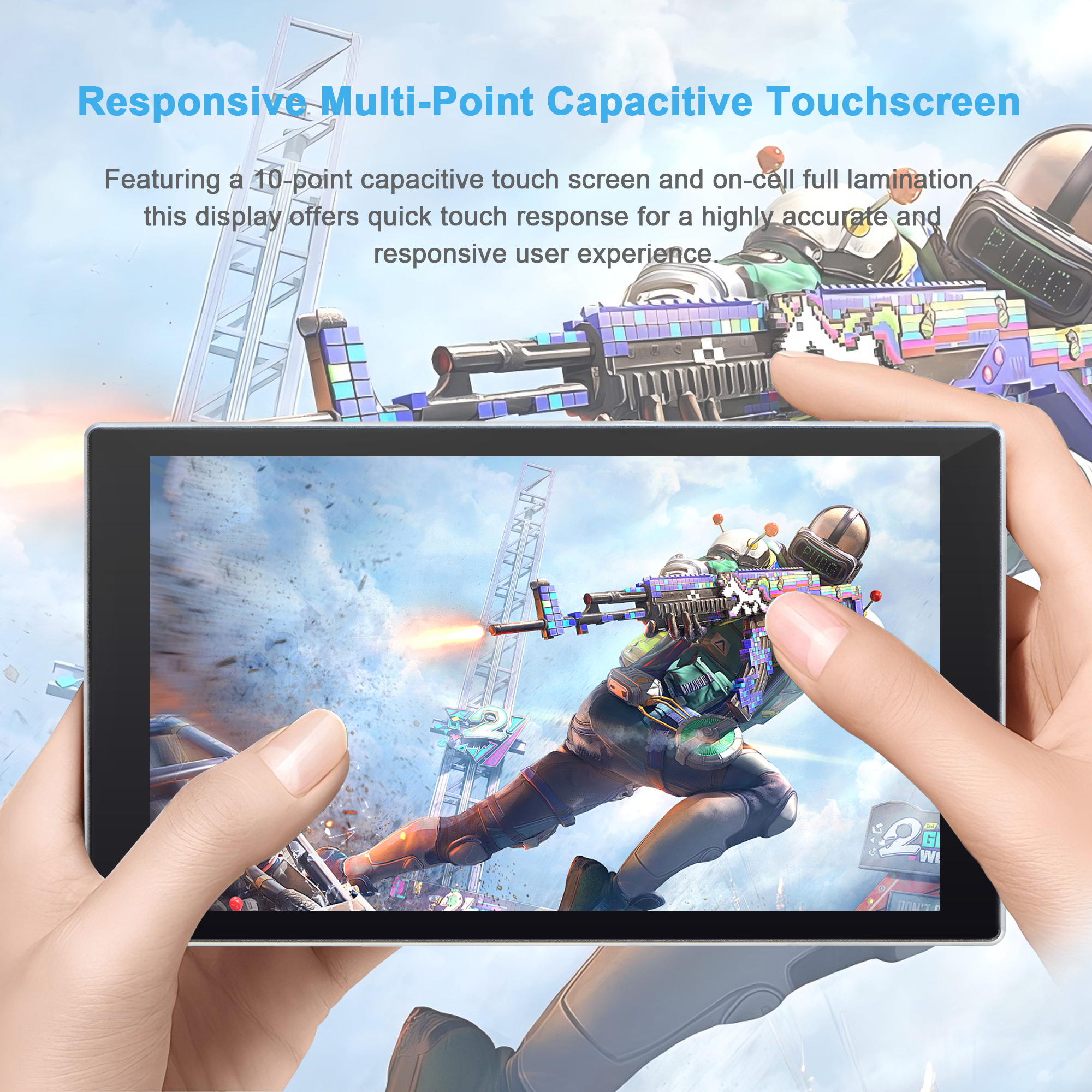Wisecoco 7 Inch Portable Touch - Pc Gaming Y Monitor 리뷰 및 가격