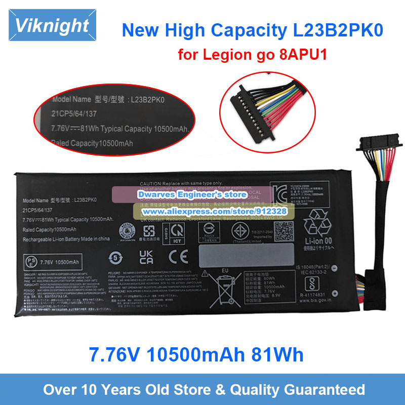 New 7.76V 81Wh L23B2PK0 Batter - Pc Gaming Upgrades 리뷰 및 가격