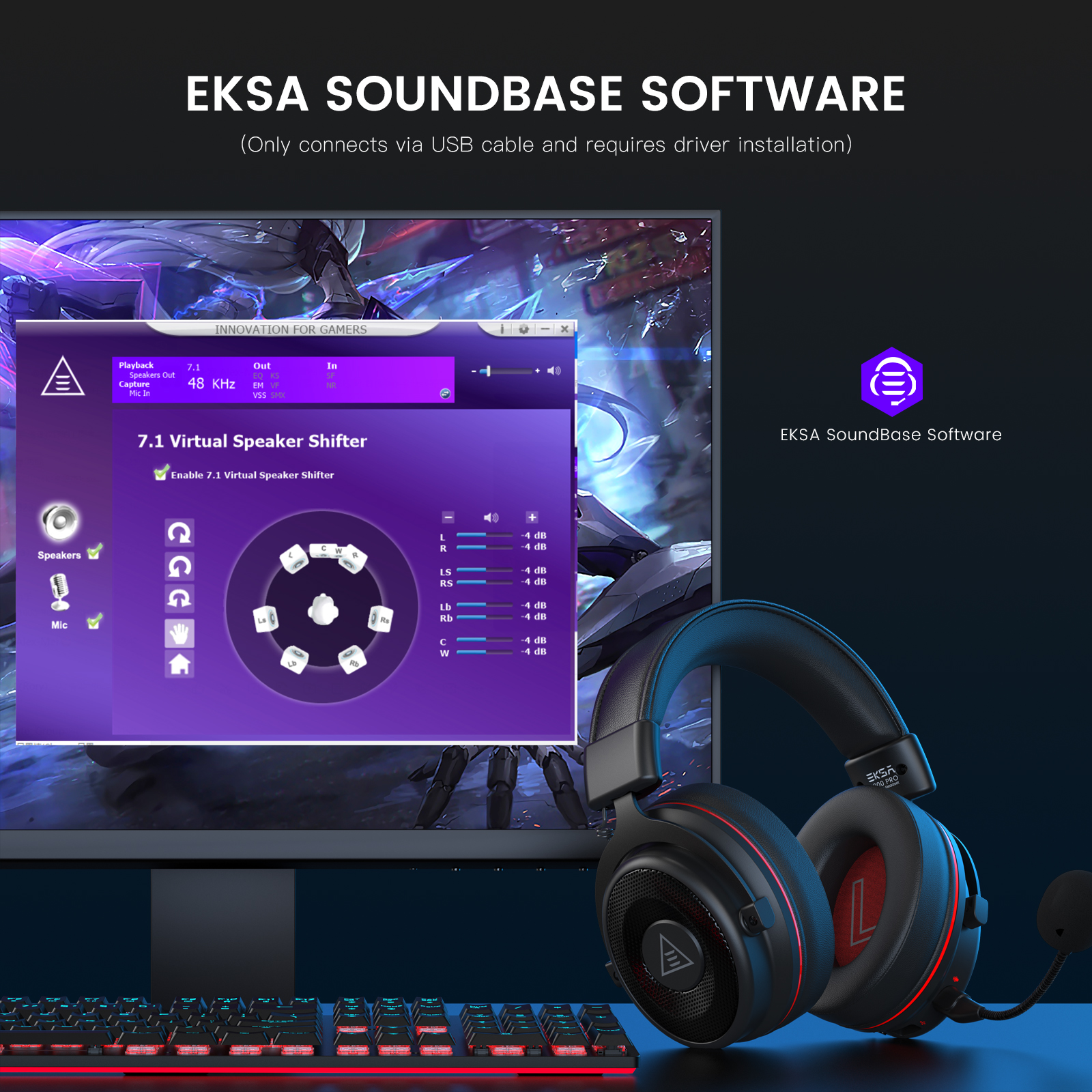 EKSA PC Gaming Headphones Over - Pc Gaming Upgrades 리뷰 및 가격